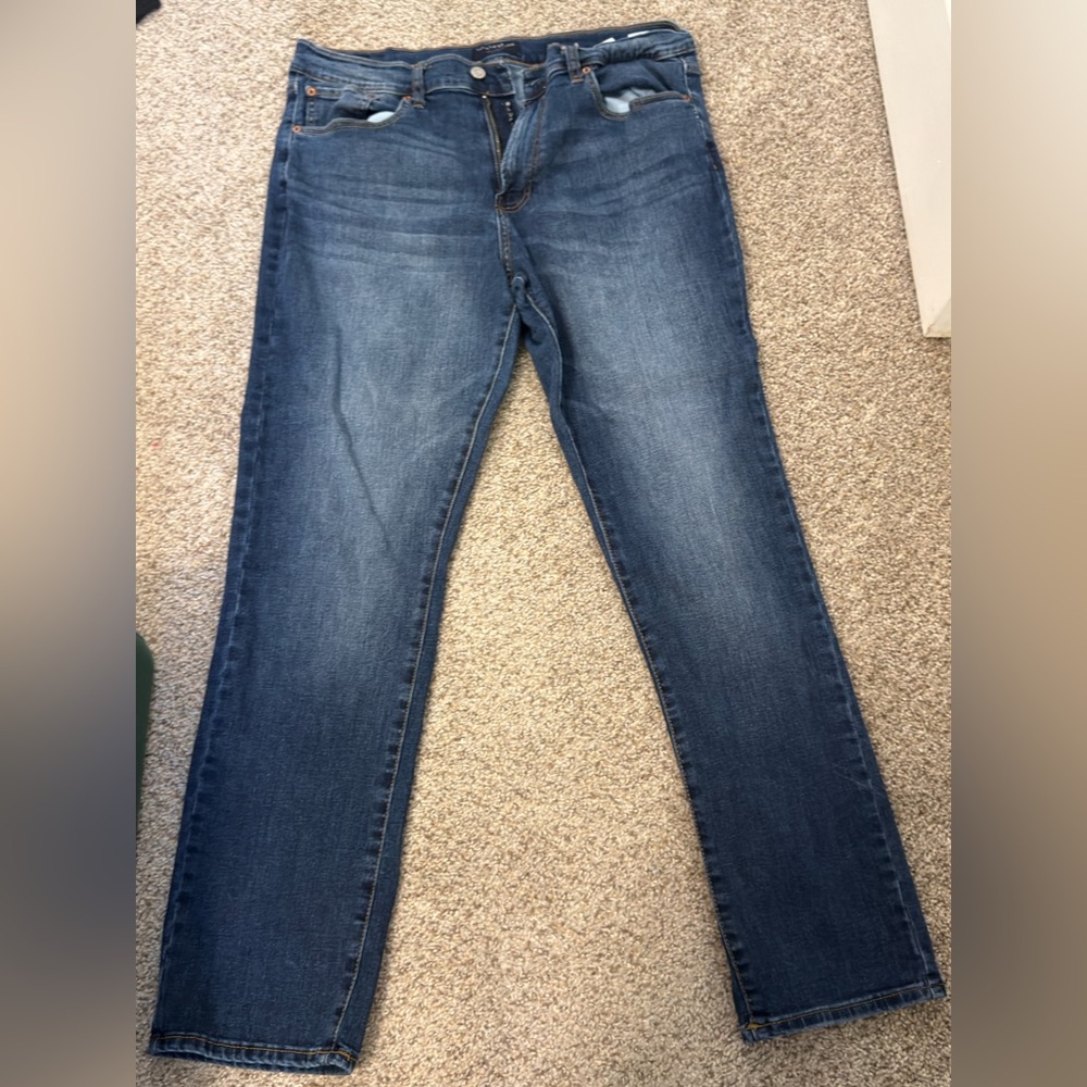 Lucky Brand Women's Dark Blue Skinny Jeans